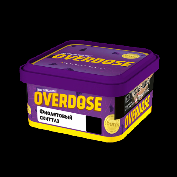 Табак Overdose Фиолетовый Скиттлз 200 грамм в Санкт-Петербурге