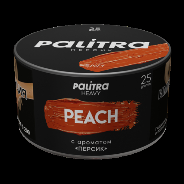 Табак Palitra Heavy Персик Peach 25 грамм в Санкт-Петербурге